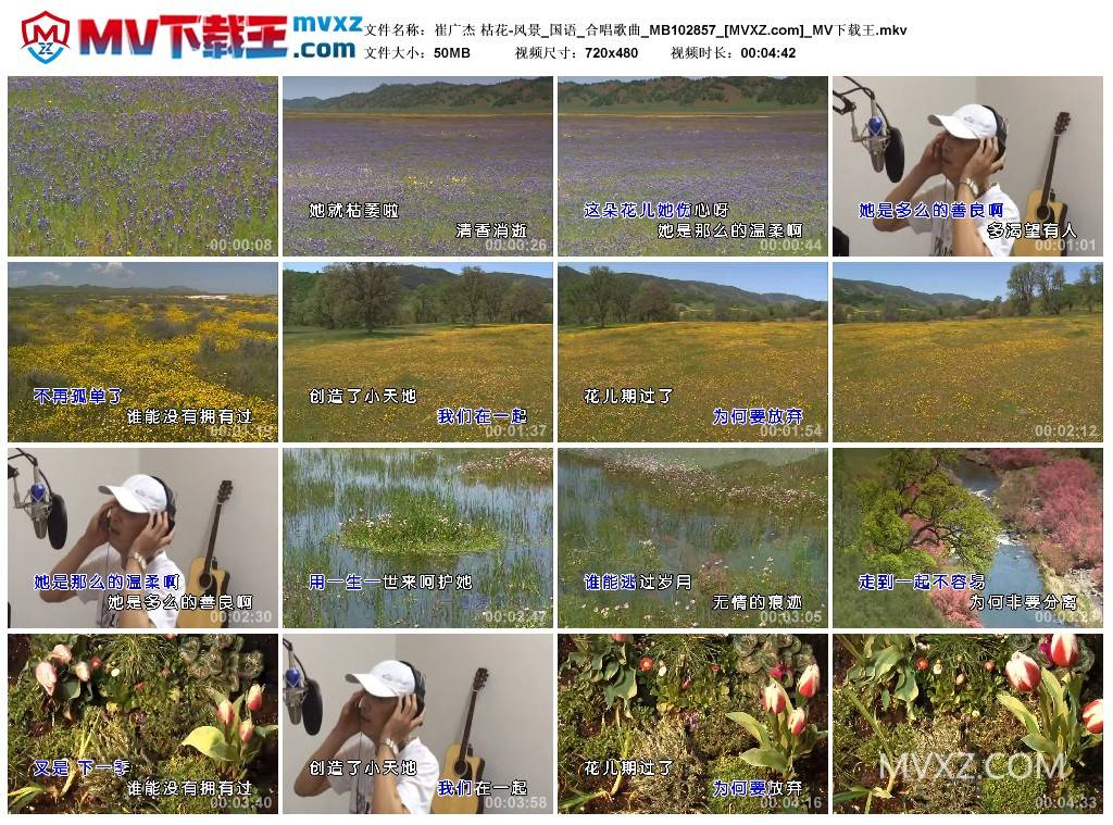 崔广杰 枯花-风景_国语_合唱歌曲_MB102857